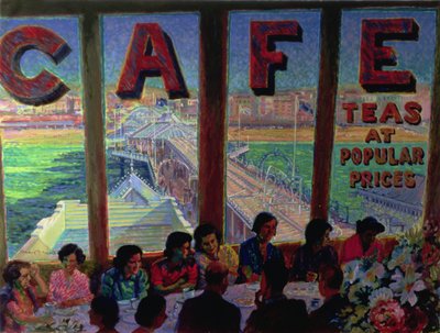 Tea on the Pier by Robert Tyndall